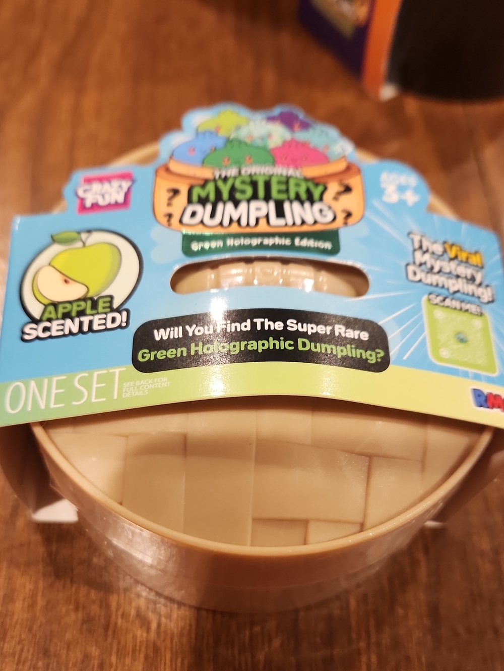 RMS Crazy Fun Green Holographic Apple Scented Mystery Dumpling New Sealed